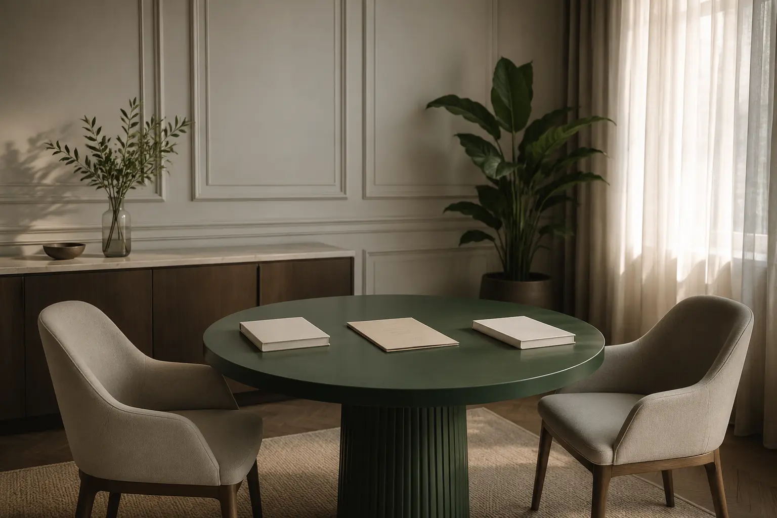 Mesa de consulta para asuntos de familia y alimentos